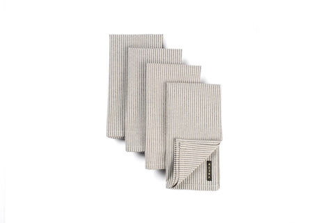 Reusable Cotton Napkins – Set of 4, Soft & Sustainable