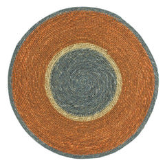 Placemat, Rust Seagrass - Rnd