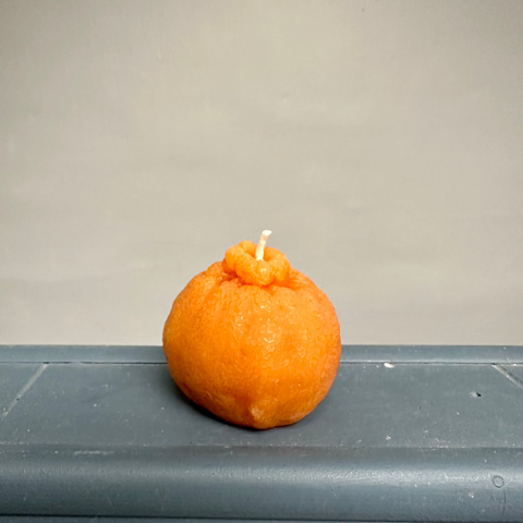 Beeswax Mandarin Orange Candle