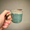 Sculptural Mug - Hands & Tiny Door