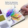 A5 Ivory Sketchbook - 240 GSM for Coloring & Sketching