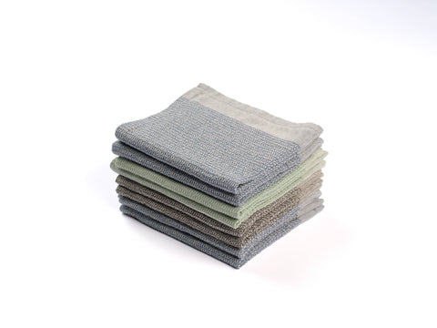 Wash Cloths Set of 8, Absorbent Dish Towel for Drying Dishes