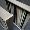 Shelter in Place Stripes - Blk Canvas set of Two