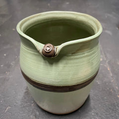 Wheel Thrown Rivet Vase