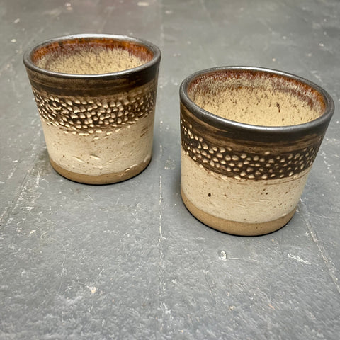 Dimpled Tumbler Pair