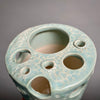 TBD Clay Vase - Art Deco Green/Blue