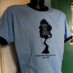 Shaky Tree T-Shirt / blue